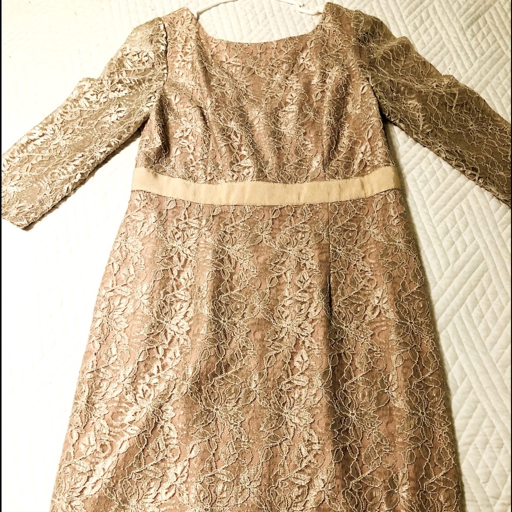 Eliza J Royal Collection dress.  Macy’s. Worn twice. Size 8. Classic lace dress.